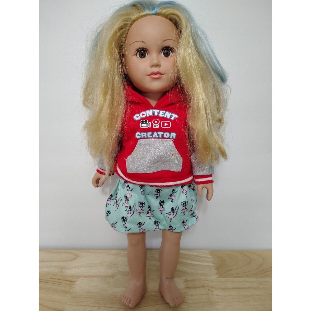 "My Life As" Doll, "Skyler" Posable 18 inch Doll, Blonde Hair, Brown Eyes